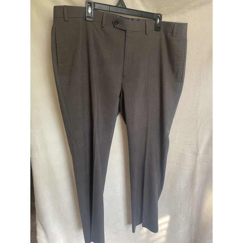 Lauren Ralph Lauren Dress Pants Mens 40 x 30 Gray Paisley Lined Waist